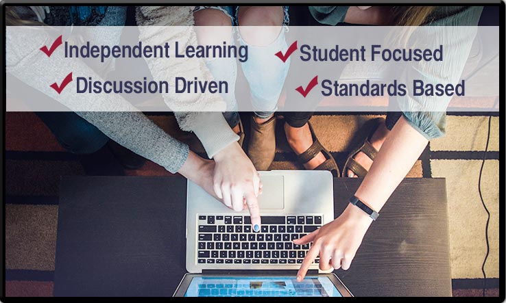 Independent Learning; Discussion Driven, Student Focused, Standards Based: